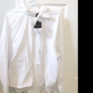 LARGE / X-LARGE TOPSHOP Blouse / Bow Blouse (NEW)